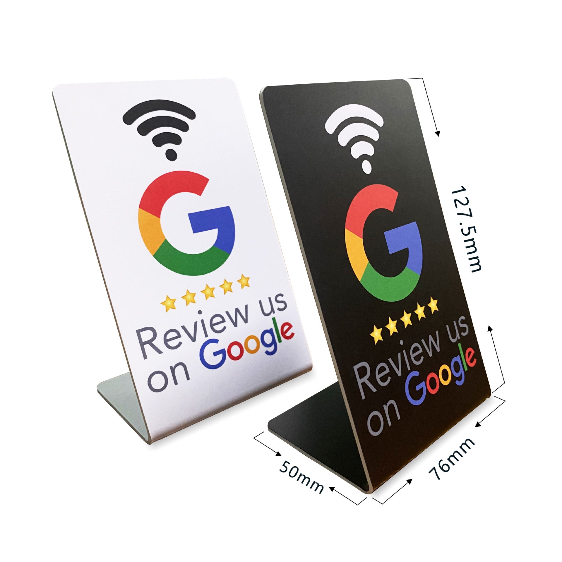 Google Review stand