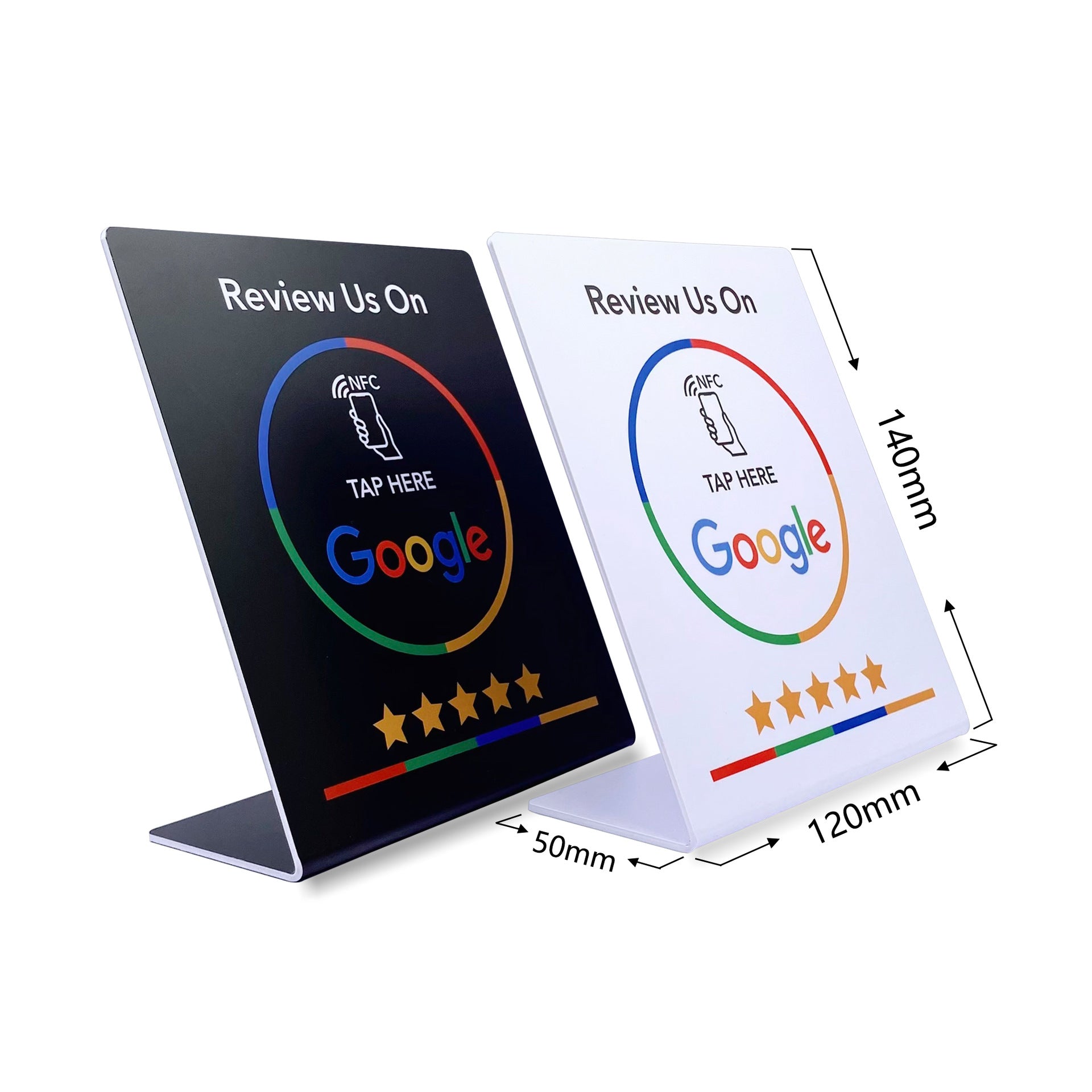 Google Review stand