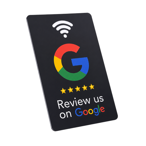 RepHero NFC Google review card