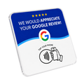 RepHero Google review plate