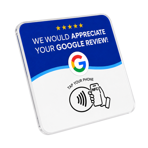 RepHero Google review plate