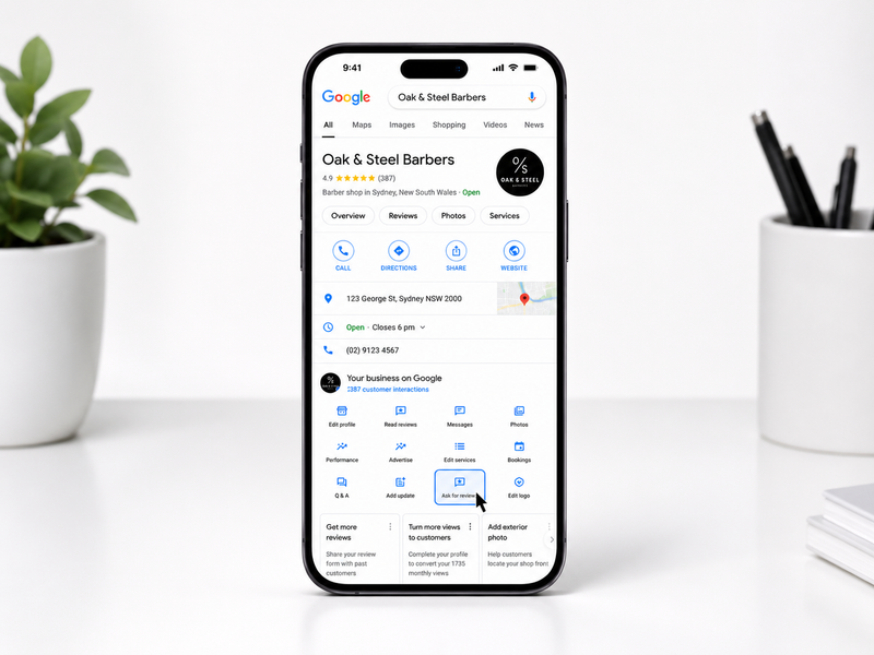 Grab your Google review link