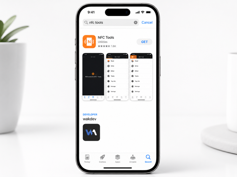 Download NFC Tools (free)