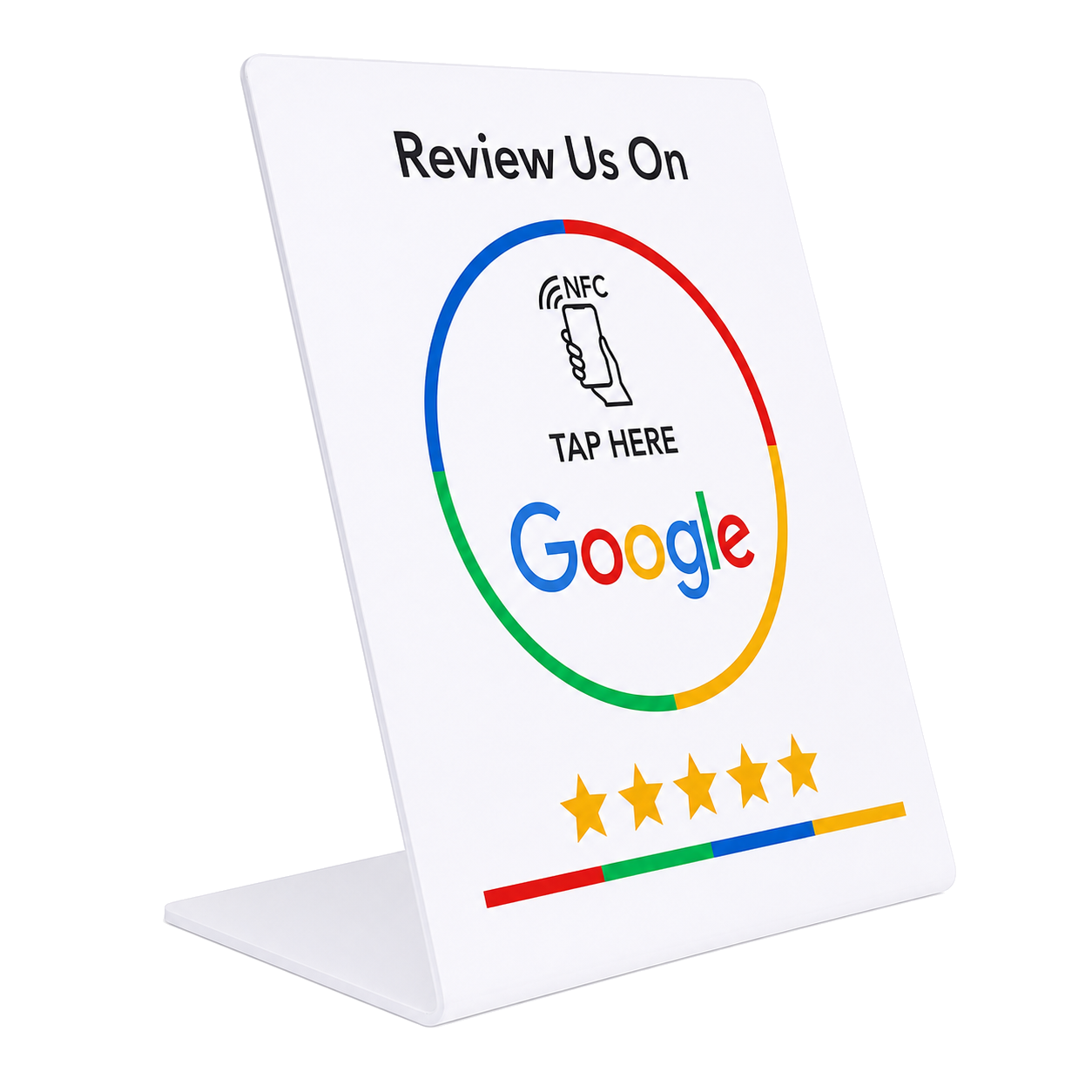 RepHero Google review stand